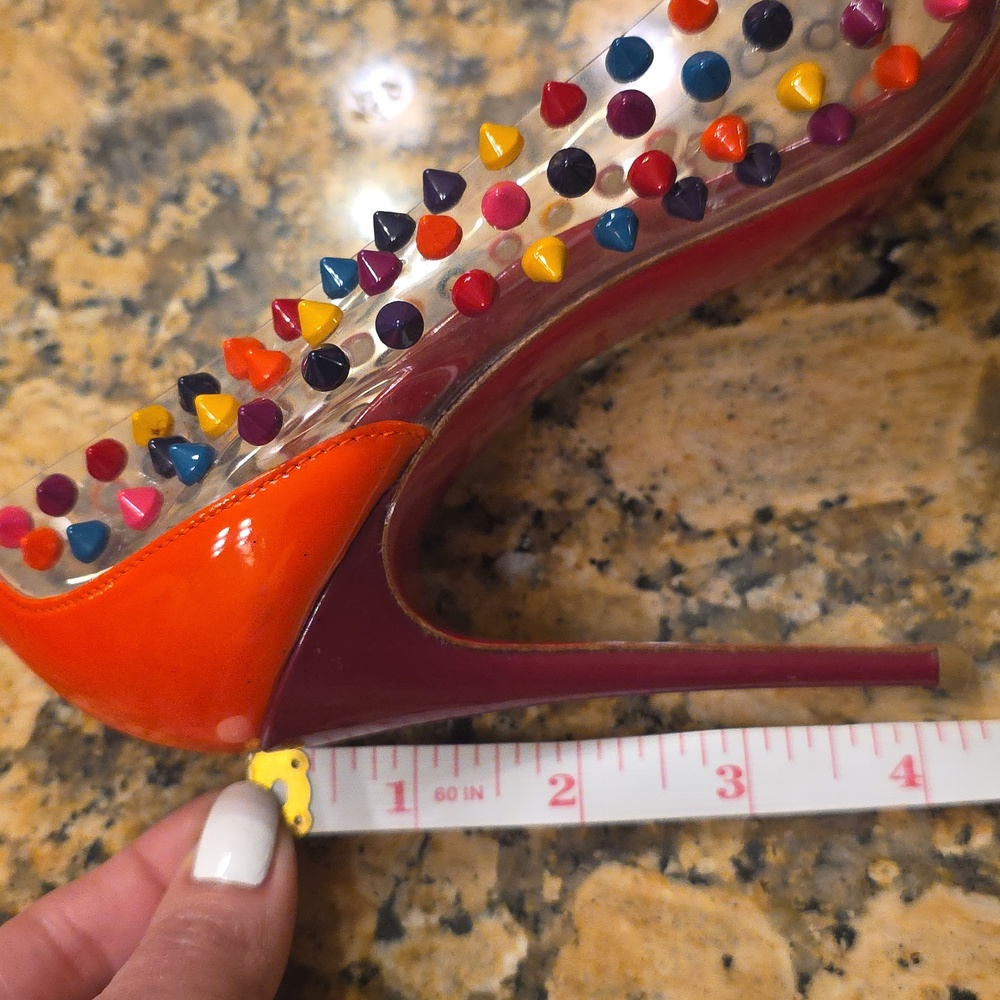 Christian Louboutin Multicolor Spiked Heels EU.SIZE 37.5 - Picture 17 of 17